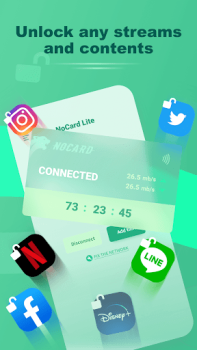 تحميل NoCard VPN Lite - VPN Proxy أدوات لنظام أندرويد لقطة شاشة 4