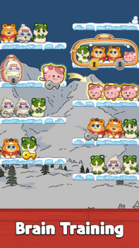 تحميل Cat Sort Puzzle: Cute Pet Game ألعاب عارضة لنظام أندرويد لقطة شاشة 3