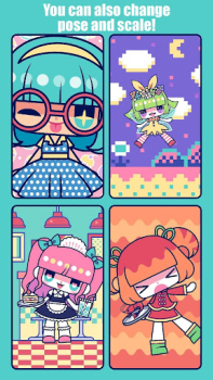 تحميل CustomTiyoko -Dress Up Game- ألعاب عارضة لنظام أندرويد لقطة شاشة 4