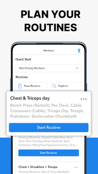 تحميل Hevy - Gym Log Workout Tracker الصحة واللياقة البدنية لنظام أندرويد لقطة شاشة 4