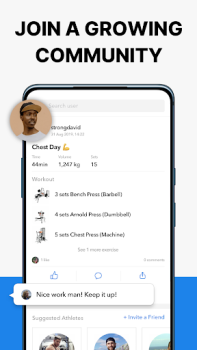 تحميل Hevy - Gym Log Workout Tracker الصحة واللياقة البدنية لنظام أندرويد لقطة شاشة 5