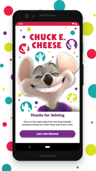تحميل Chuck E. Cheese طعام و شراب لنظام أندرويد لقطة شاشة 2