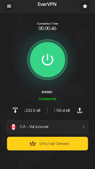 تحميل EverVPN - Secure and Fast VPN أدوات لنظام أندرويد لقطة شاشة 2