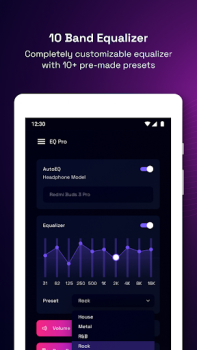 تحميل Volume Booster - Equalizer Pro الموسيقى والصوت لنظام أندرويد لقطة شاشة 5