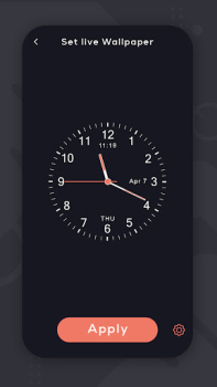 تحميل Analog Clock Live Wallpaper إضفاء الطابع الشخصي لنظام أندرويد لقطة شاشة 4