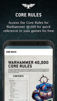 تحميل (OLD)Warhammer 40,000:The App أسلوب الحياة لنظام أندرويد لقطة شاشة 3