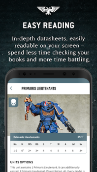 تحميل (OLD)Warhammer 40,000:The App أسلوب الحياة لنظام أندرويد لقطة شاشة 4