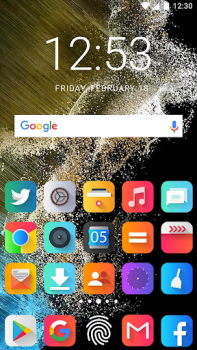 تحميل Galaxy S22 Ultra Theme إضفاء الطابع الشخصي لنظام أندرويد لقطة شاشة 4