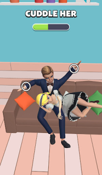 تحميل Couple Move: 3D Life Simulator ألعاب عارضة لنظام أندرويد لقطة شاشة 3