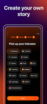 تحميل Rolemate: AI Chat & Roleplay الاجتماعية لنظام أندرويد لقطة شاشة 5