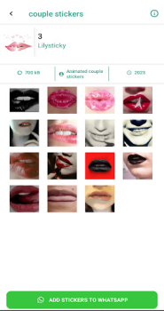 تحميل +18 Stickers for Whatsapp إضفاء الطابع الشخصي لنظام أندرويد لقطة شاشة 3