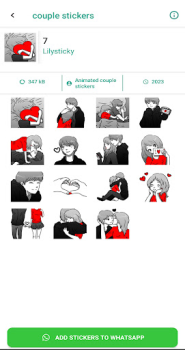 تحميل +18 Stickers for Whatsapp إضفاء الطابع الشخصي لنظام أندرويد لقطة شاشة 5