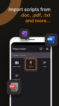 تحميل Teleprompter for Video أدوات لنظام أندرويد لقطة شاشة 4