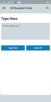 تحميل All Russian Fonts إضفاء الطابع الشخصي لنظام أندرويد لقطة شاشة 3