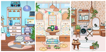تحميل Toca Boca House Ideas إضفاء الطابع الشخصي لنظام أندرويد لقطة شاشة 2
