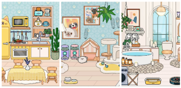 تحميل Toca Boca House Ideas إضفاء الطابع الشخصي لنظام أندرويد لقطة شاشة 3