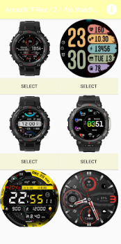 تحميل Amazfit T Rex / 2 / Pro WFace إضفاء الطابع الشخصي لنظام أندرويد لقطة شاشة 4
