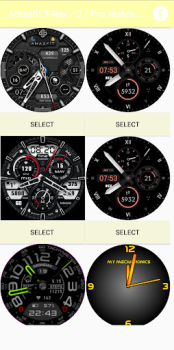 تحميل Amazfit T Rex / 2 / Pro WFace إضفاء الطابع الشخصي لنظام أندرويد لقطة شاشة 7