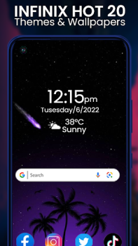 تحميل Infinix Launcher for Android إضفاء الطابع الشخصي لنظام أندرويد لقطة شاشة 2