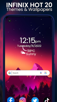 تحميل Infinix Launcher for Android إضفاء الطابع الشخصي لنظام أندرويد لقطة شاشة 3