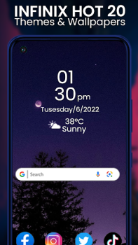 تحميل Infinix Launcher for Android إضفاء الطابع الشخصي لنظام أندرويد لقطة شاشة 5