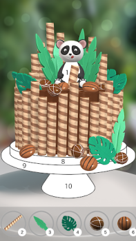 تحميل Cake Coloring 3D ألعاب الطاولة لنظام أندرويد لقطة شاشة 3