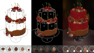 تحميل Cake Coloring 3D ألعاب الطاولة لنظام أندرويد لقطة شاشة 5