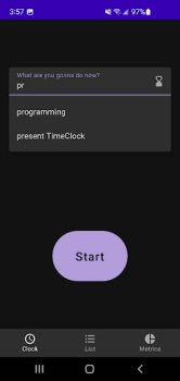 تحميل Time Clock عمل لنظام أندرويد لقطة شاشة 2