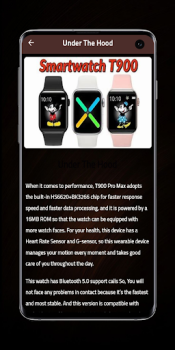 تحميل smart watch T900 Pro Max Guide عمل لنظام أندرويد لقطة شاشة 3