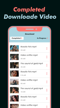 تحميل All Video Downloader App مشغلات الفيديو والمحررين لنظام أندرويد لقطة شاشة 3