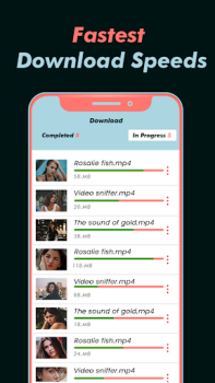 تحميل All Video Downloader App مشغلات الفيديو والمحررين لنظام أندرويد لقطة شاشة 4