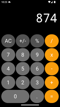 تحميل iOS Calculator إضفاء الطابع الشخصي لنظام أندرويد لقطة شاشة 6