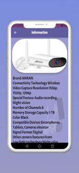 تحميل ANRAN Security Camera Guide أدوات لنظام أندرويد لقطة شاشة 4