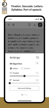 تحميل Bionic Reading® الكتب والمراجع لنظام أندرويد لقطة شاشة 4