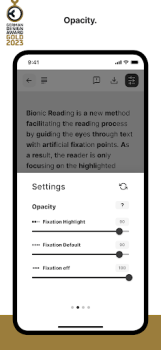 تحميل Bionic Reading® الكتب والمراجع لنظام أندرويد لقطة شاشة 5