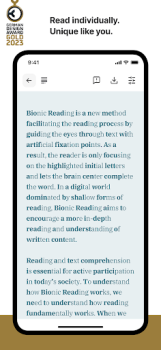 تحميل Bionic Reading® الكتب والمراجع لنظام أندرويد لقطة شاشة 7