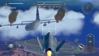 تحميل Sky Warriors:لعبة معارك طائرات العاب اكشن لنظام أندرويد لقطة شاشة 2