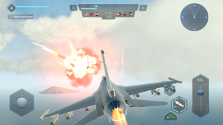 تحميل Sky Warriors:لعبة معارك طائرات العاب اكشن لنظام أندرويد لقطة شاشة 3