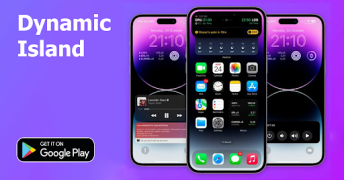 تحميل Dynamic Island iOS 17 إضفاء الطابع الشخصي لنظام أندرويد لقطة شاشة 5