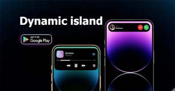 تحميل Dynamic Island iOS 17 إضفاء الطابع الشخصي لنظام أندرويد لقطة شاشة 7