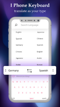 تحميل Keyboard For iPhone 14 pro إضفاء الطابع الشخصي لنظام أندرويد لقطة شاشة 2