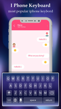 تحميل Keyboard For iPhone 14 pro إضفاء الطابع الشخصي لنظام أندرويد لقطة شاشة 5