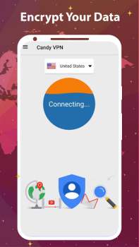 تحميل Candy VPN أدوات لنظام أندرويد لقطة شاشة 5