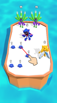 تحميل Merge Super - Monster Fight ممر لنظام أندرويد لقطة شاشة 5