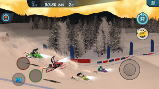 تحميل Mad Skills Snocross سباق لنظام أندرويد لقطة شاشة 7