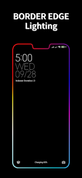 تحميل Border Screen RGB Color Light إضفاء الطابع الشخصي لنظام أندرويد لقطة شاشة 2