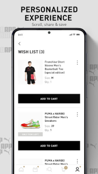 تحميل PUMA | Clothes & Shoes App المشتريات لنظام أندرويد لقطة شاشة 7