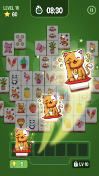 تحميل Mahjong Triple 3D -Tile Match ألعاب الطاولة لنظام أندرويد لقطة شاشة 3