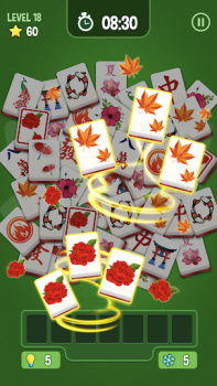 تحميل Mahjong Triple 3D -Tile Match ألعاب الطاولة لنظام أندرويد لقطة شاشة 5
