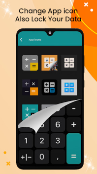 تحميل Secret Calculator - Hide Apps مشغلات الفيديو والمحررين لنظام أندرويد لقطة شاشة 4